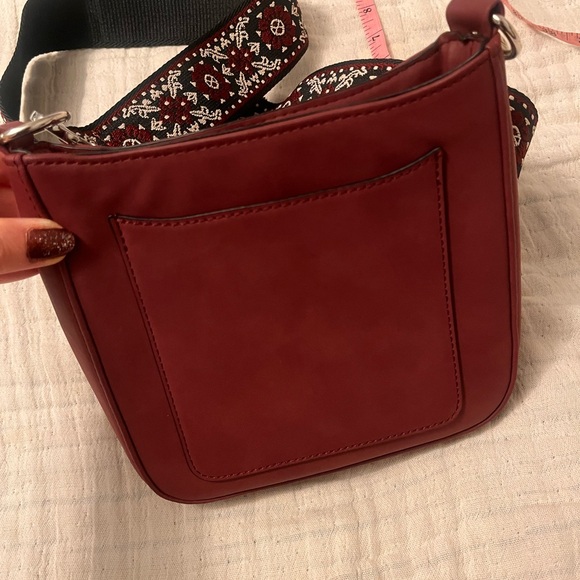 Burgundy Shoulder Bag crossbody - Picture 6 of 11